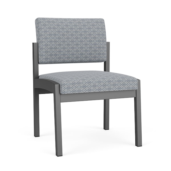 Lesro Lenox Armless Guest Chair, 22.5 in W 24.5 in L 32 in H LS1102 - main